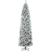 9 ft. Acacia Flocked Slim Tree