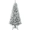 6 ft. Acacia Flocked Tree