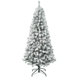 6 ft. Acacia Flocked Tree