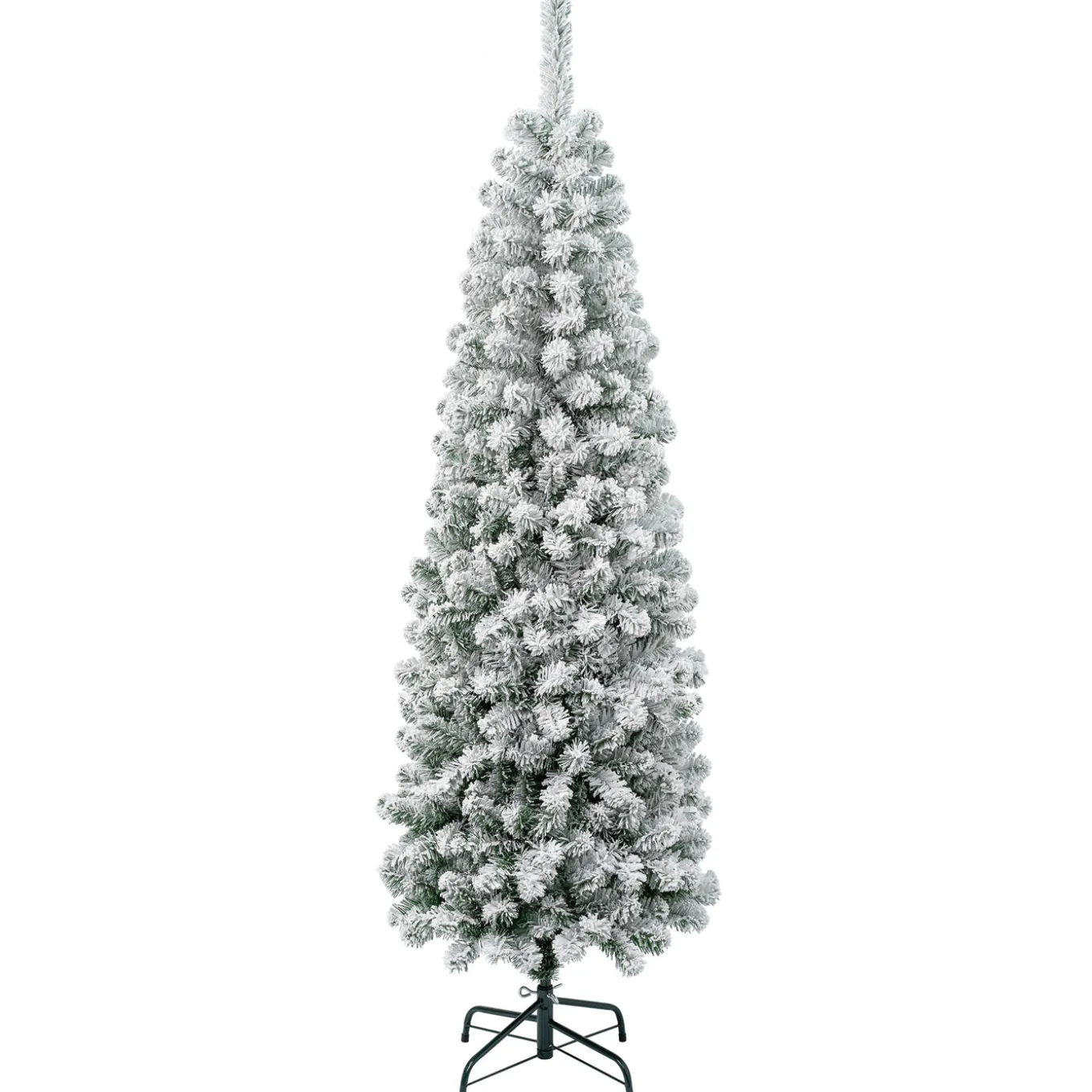 6 ft. Acacia Pencil Slim Flocked Tree