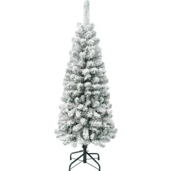 4.5 ft. Acacia Pencil Slim Flocked Tree
