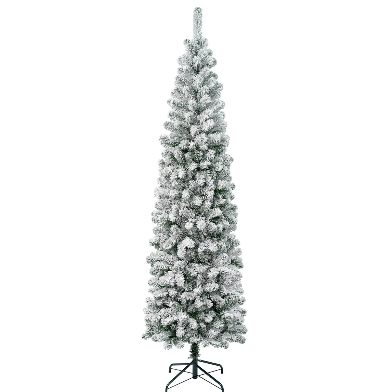 7.5 ft. Acacia Pencil Slim Flocked Tree