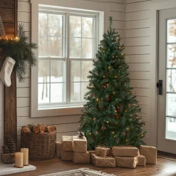 6 ft. Acacia Tree with Multicolor Lights