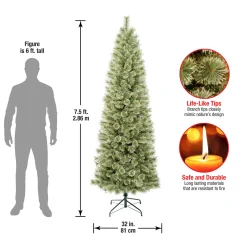 7.5 ft. Arcadia Pine Cashmere Slim Tree