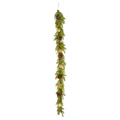 6 ft. Christmas Bells Pine Garland