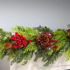 5 ft. Christmas Joy Garland