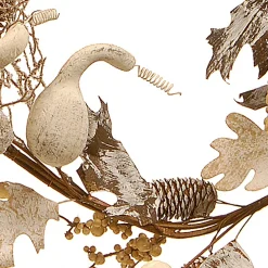 6 ft. Fall Garland with Pumpkins, Gourds, Maple Leaves, Pinecones, Berry Clusters