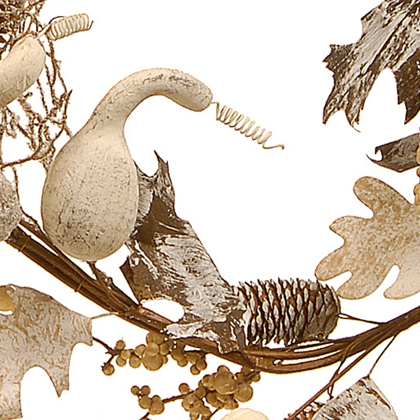 6 ft. Fall Garland with Pumpkins, Gourds, Maple Leaves, Pinecones, Berry Clusters