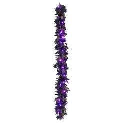 6 ft. Halloween Scare in the Air Garland and LED Lights
