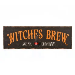 2 ft. Halloween Witches Brew Drink Company Hanging Wall Decoration