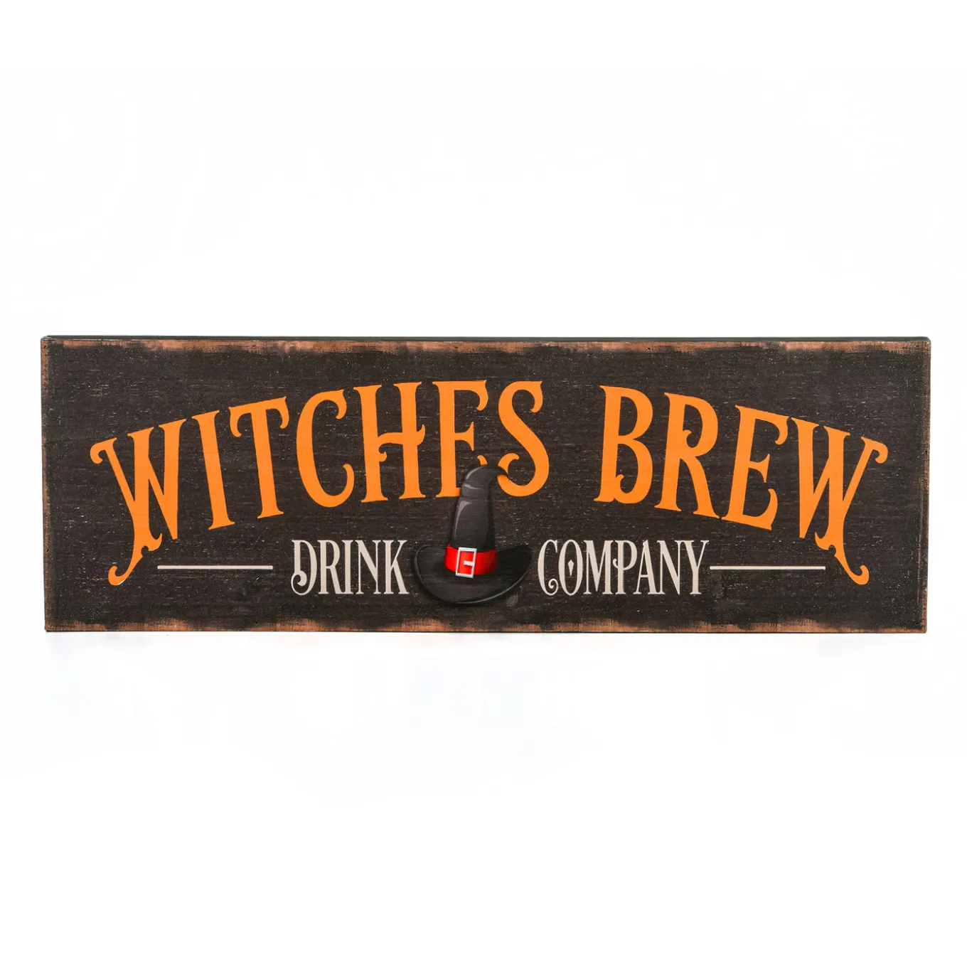 2 ft. Halloween Witches Brew Drink Company Hanging Wall Decoration