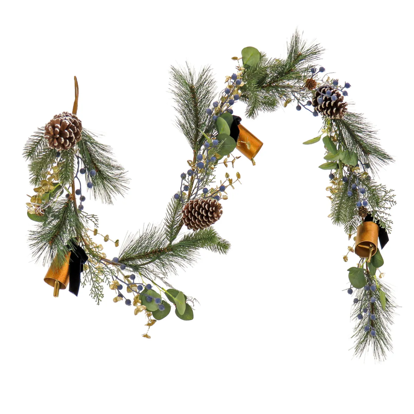 6 ft. HGTV Home Collection Swiss Chic Garland