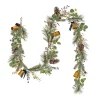 9 ft. HGTV Home Collection Swiss Chic Garland
