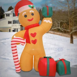 8 ft. Inflatable Blow Up Gingerman