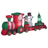 16 ft. Inflatable Holiday Train with LED Lights