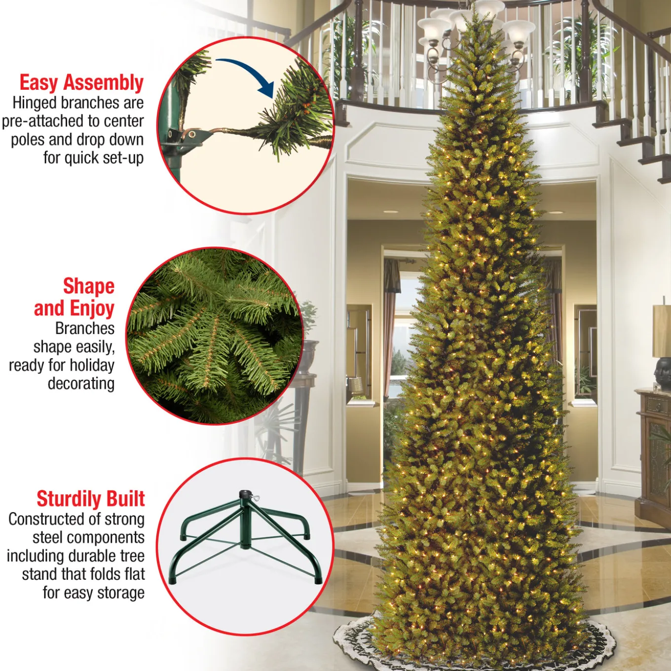 10 ft. Kingswood Fir Pencil Slim Tree