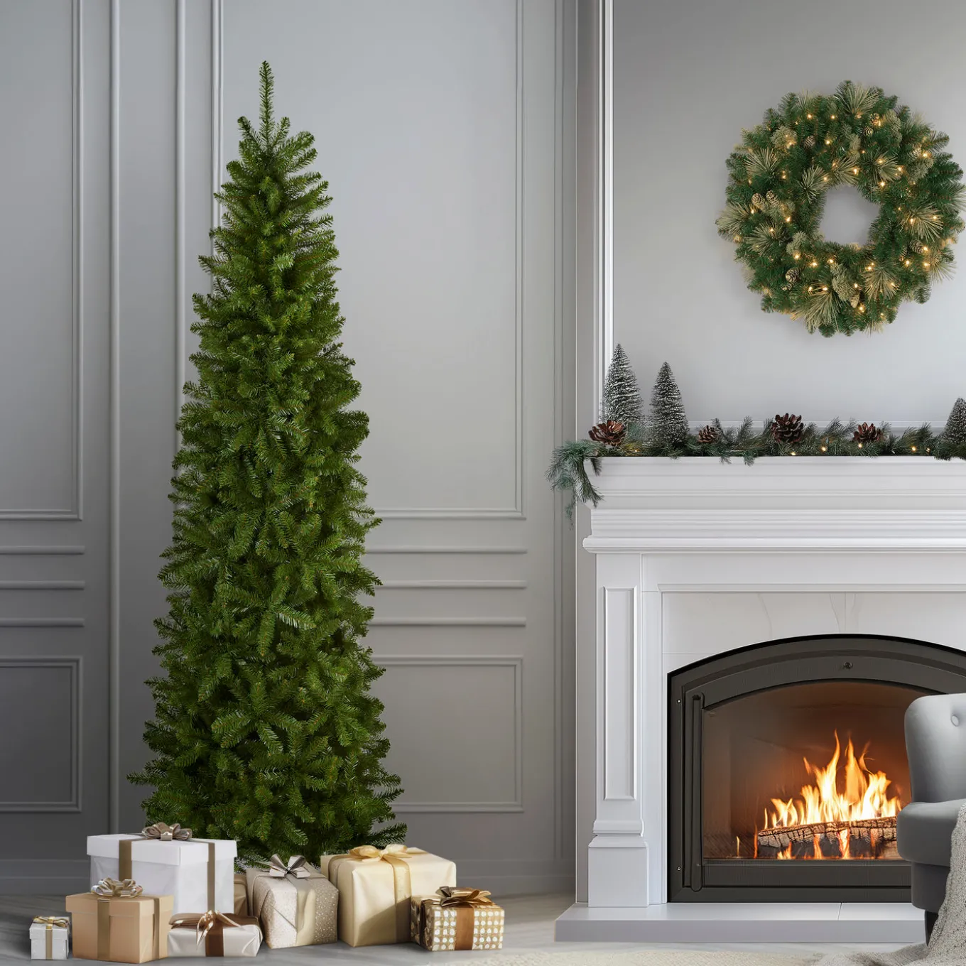 7.5 ft. Kingswood Fir Pencil Tree