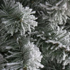 7.5 ft. North Valley Spruce Tree with Snow Dusted Braches