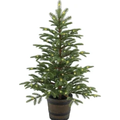 4 ft. Norwegian Spruce Entrance Tree with Clear Lights