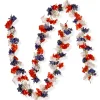 6 ft. Patriotic Hydrangea Garland, 2-Pack