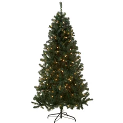6 ft. Pre-Lit Acacia Tree with Clear Lights