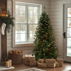 6 ft. Pre-Lit Acacia Tree with Clear Lights