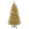 4.5 ft. Pre-Lit Arcadia Pine Cashmere Tree with Clear Lights