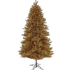 7.5 ft. Pre-Lit Christmas True Gold Metallic Tree