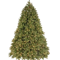 7.5 ft. Pre-Lit Deluxe Downswept Douglas Fir Tree with PowerConnect Dual Color LED Lights