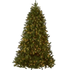 6 ft. Pre-Lit Downswept Douglas Fir Tree with Clear Lights