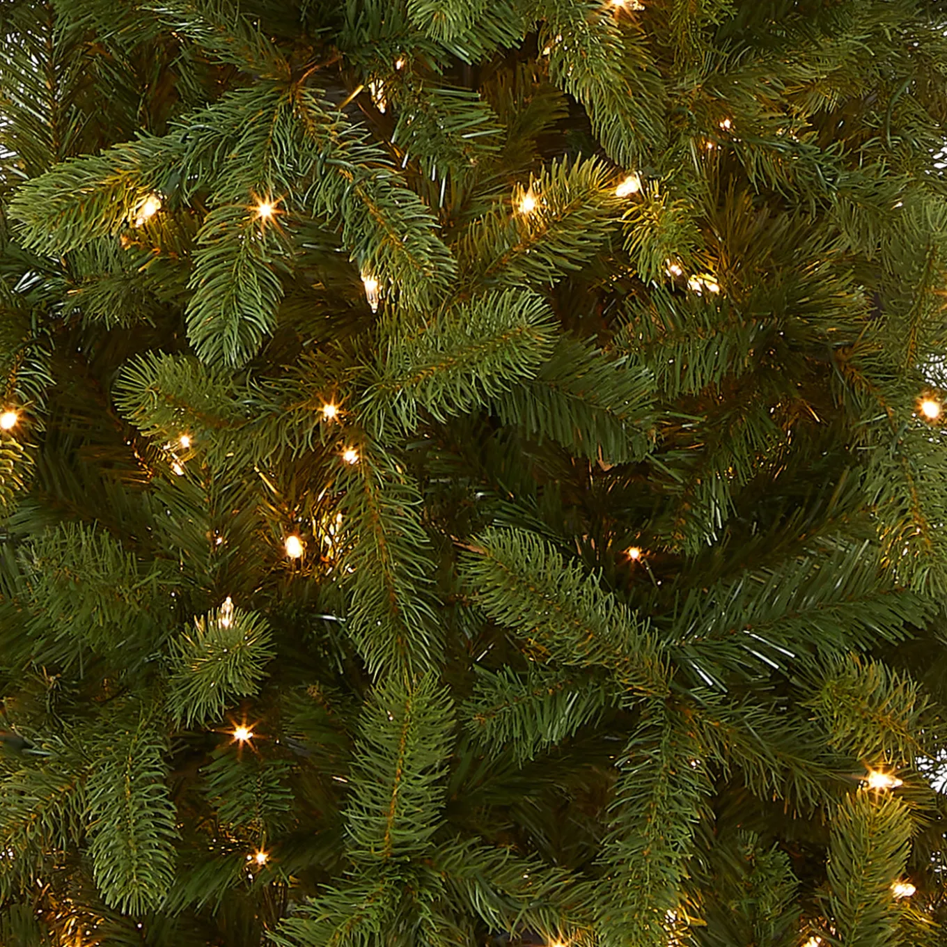 9 ft. Pre-Lit Downswept Douglas Fir Pencil Slim Tree with Clear Lights