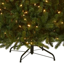 6.5 ft. Pre-Lit Downswept Douglas Fir Tree with Dual Color LED Lights