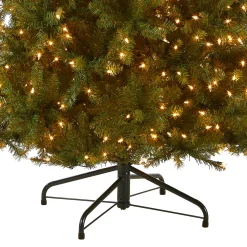 7.5 ft. Pre-Lit Dunhill Fir Slim Tree with Clear Lights