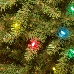 7.5 ft. Pre-Lit Dunhill Fir Tree with Multicolor Lights