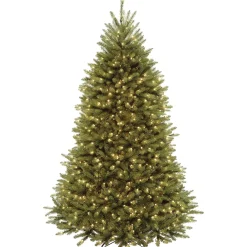 7.5 ft. Pre-Lit Dunhill Fir Tree with PowerConnect Dual Color LED Lights