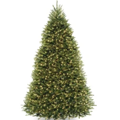 9 ft. Pre-Lit Dunhill Fir Tree with PowerConnect Clear Lights