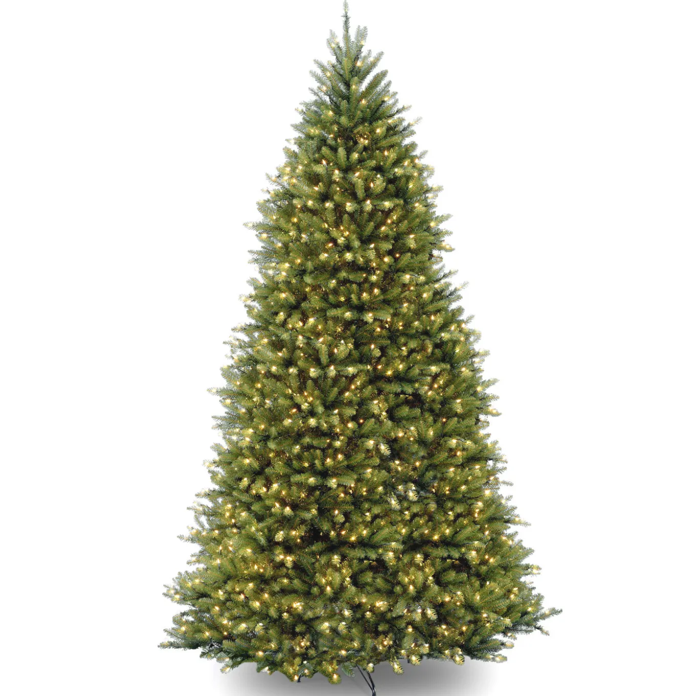 12 ft. Pre-Lit Dunhill Fir Tree with PowerConnect Dual Color LED Lights