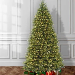 12 ft. Pre-Lit Dunhill Fir Tree with PowerConnect Dual Color LED Lights