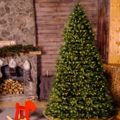 10 ft. Pre-Lit Dunhill Fir Tree with Clear Lights