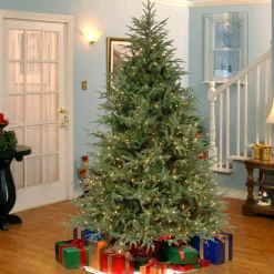 7.5 ft. Pre-Lit Fraser Grande Tree with Dual Color LED Lights