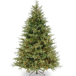 6.5 ft. Pre-Lit Fraser Grande Tree with Dual Color LED Lights