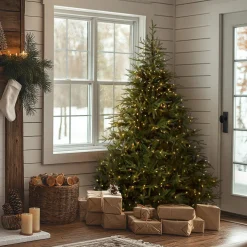 6 ft. Pre-Lit Fraser Grande with Dual Color LED Lights