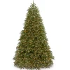 10 ft. Pre-Lit Jersey Fraser Fir Medium Tree with Dual Color LED Lights