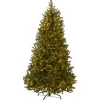 7.5 ft. Pre-Lit Jersey Fraser Fir Medium Tree with Dual Color LED Lights