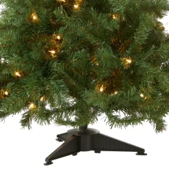 4 ft. Pre-Lit Kincaid Spruce Tree with Clear Lights