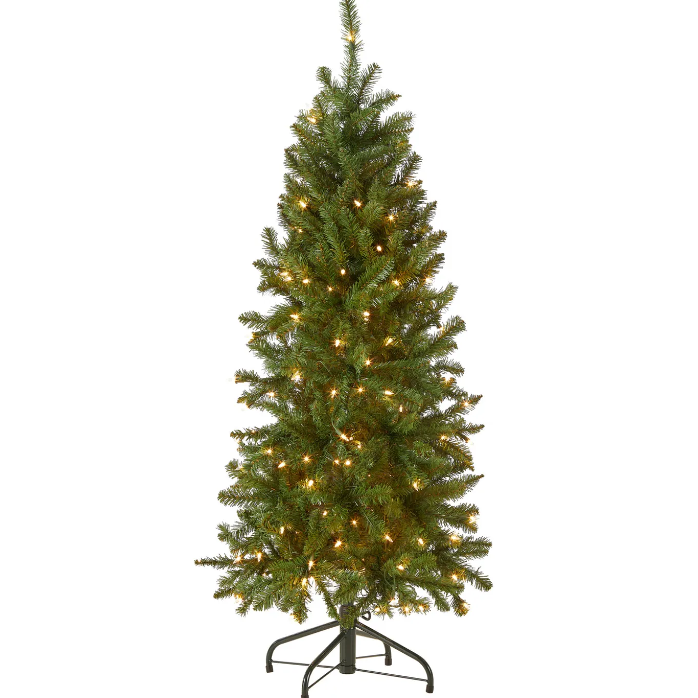 4.5 ft. Pre-Lit Kingswood Fir Pencil Tree with Clear Lights