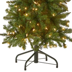4.5 ft. Pre-Lit Kingswood Fir Pencil Tree with Clear Lights