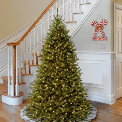 7.5 ft. Pre-Lit Kingswood Fir Tree with PowerConnect Dual Color LED Lights