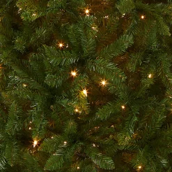 6 ft. Pre-Lit Kingswood Fir Pencil Tree with Clear Lights