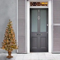 4 ft. Pre-Lit Liberty Pine Tree with Clear Lights